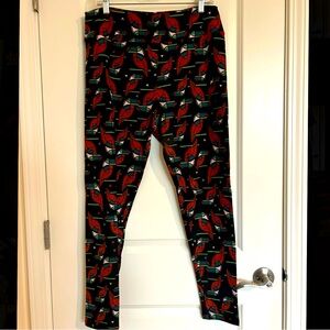 Bird Pattern Leggings